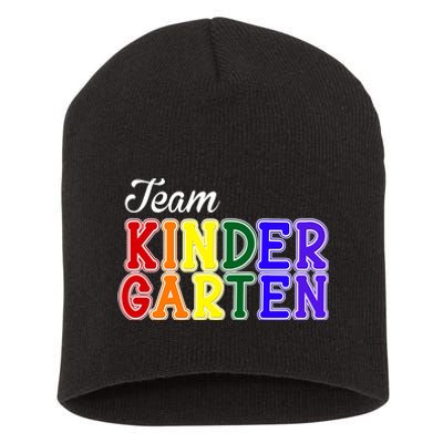 Team Kindergarten Short Acrylic Beanie