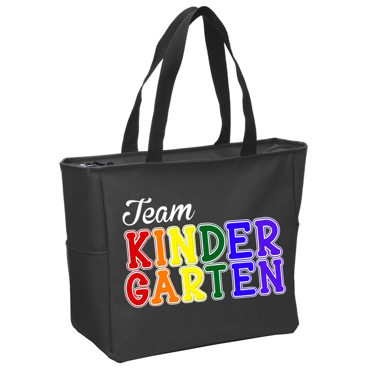 Team Kindergarten Zip Tote Bag