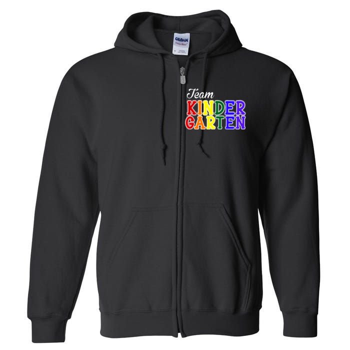 Team Kindergarten Full Zip Hoodie