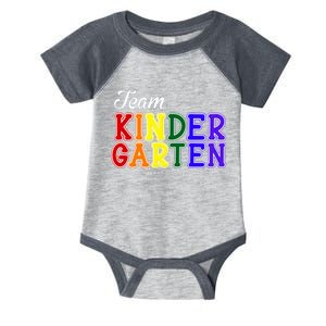 Team Kindergarten Infant Baby Jersey Bodysuit