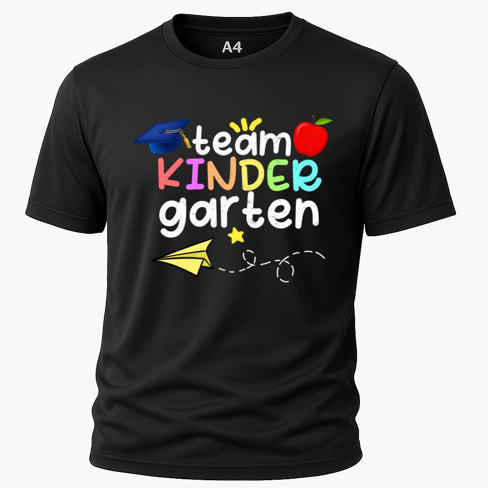 Team Kindergarten Cute Back To Scool Cooling Performance Crew T-Shirt