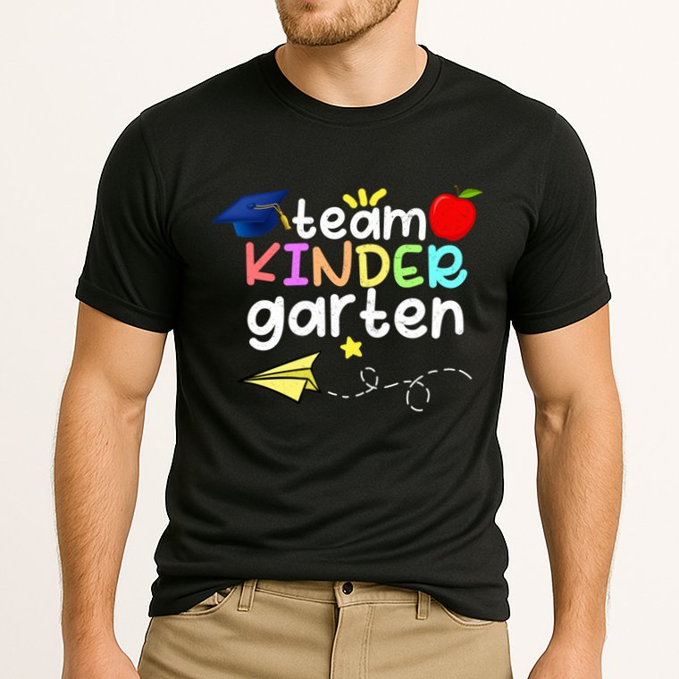 Team Kindergarten Cute Back To Scool Cooling Performance Crew T-Shirt