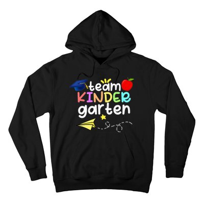 Team Kindergarten Cute Back To Scool Hoodie