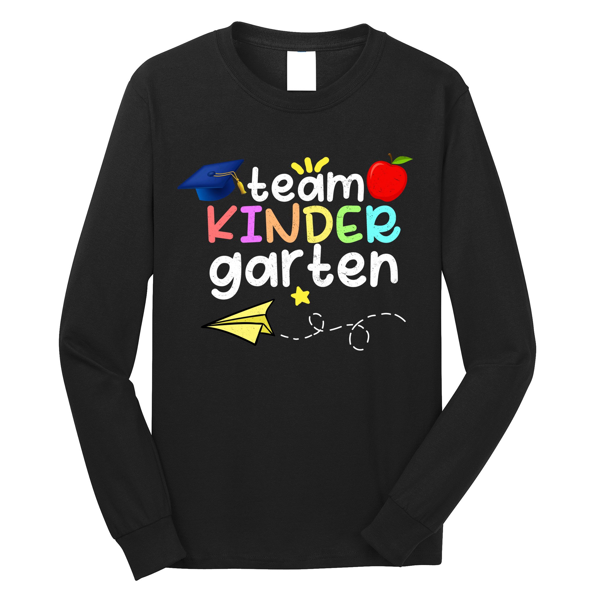 Team Kindergarten Cute Back To Scool Long Sleeve Shirt