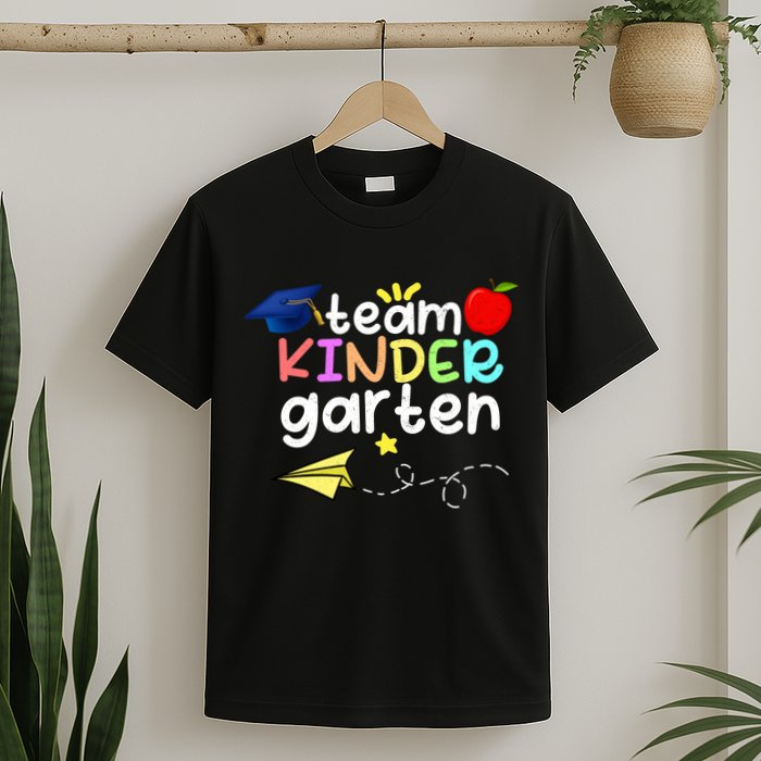 Team Kindergarten Cute Back To Scool T-Shirt