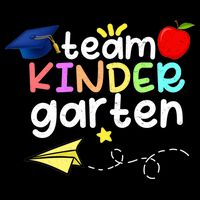 Team Kindergarten Cute Back To Scool T-Shirt