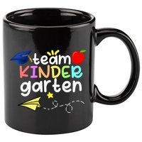 Team Kindergarten Cute Back To Scool 11oz C Handle Ceramic Mug