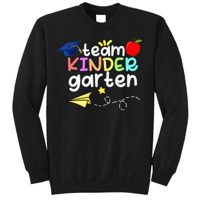 Team Kindergarten Cute Back To Scool Tall Sweatshirt