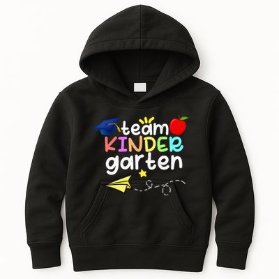 Team Kindergarten Cute Back To Scool Kids Hoodie