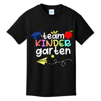 Team Kindergarten Cute Back To Scool Kids T-Shirt