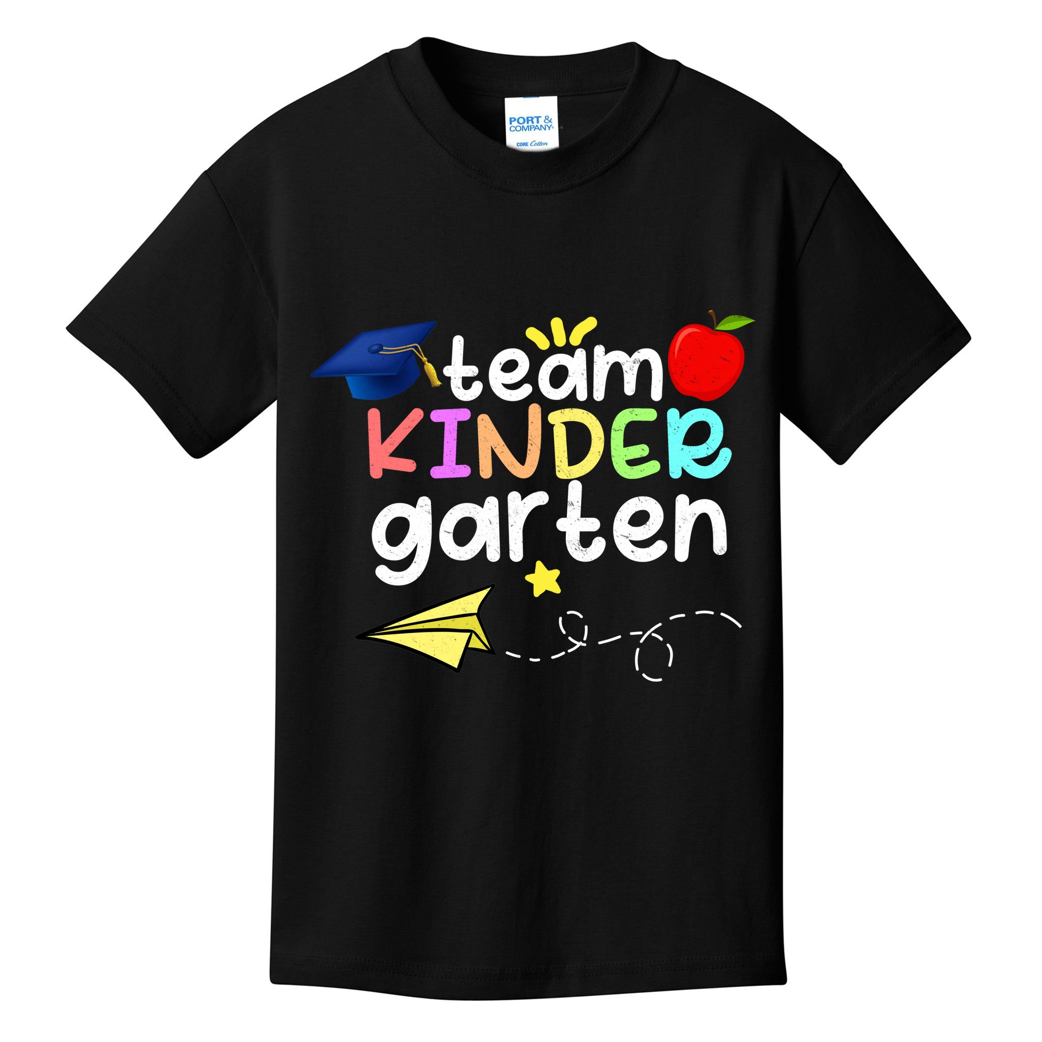Team Kindergarten Cute Back To Scool Kids T-Shirt