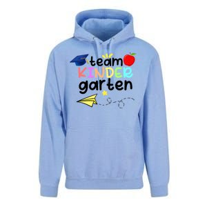 Team Kindergarten Cute Back To Scool Unisex Surf Hoodie