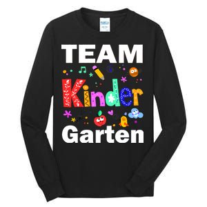 Team Kindergarten Teacher Tall Long Sleeve T-Shirt