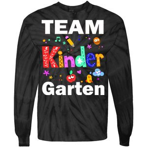 Team Kindergarten Teacher Tie-Dye Long Sleeve Shirt