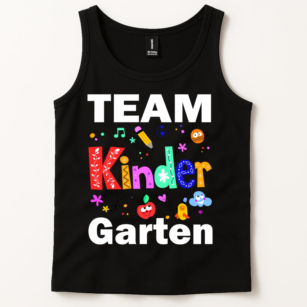 Team Kindergarten Teacher Tank Top