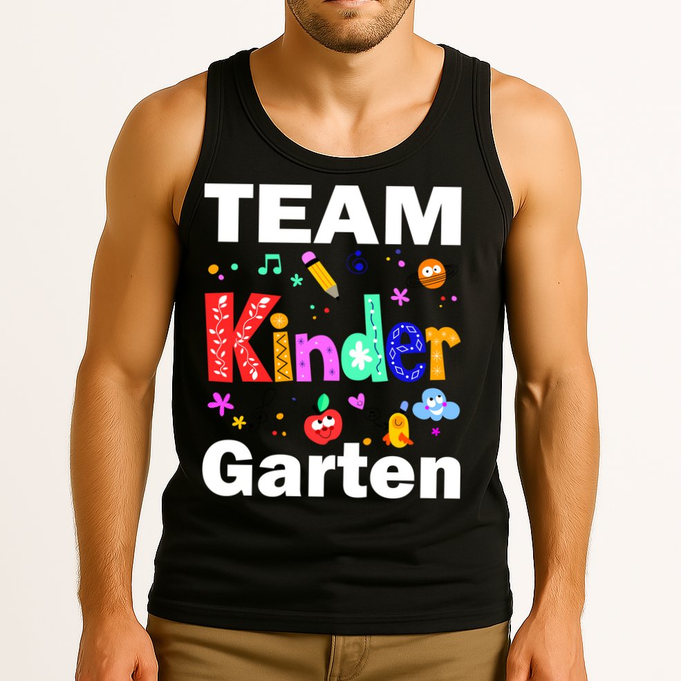 Team Kindergarten Teacher Tank Top