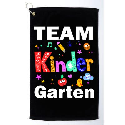 Team Kindergarten Teacher Golf Towel