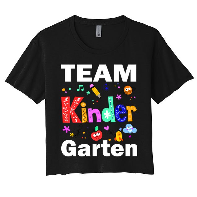 Team Kindergarten Teacher Crop Top