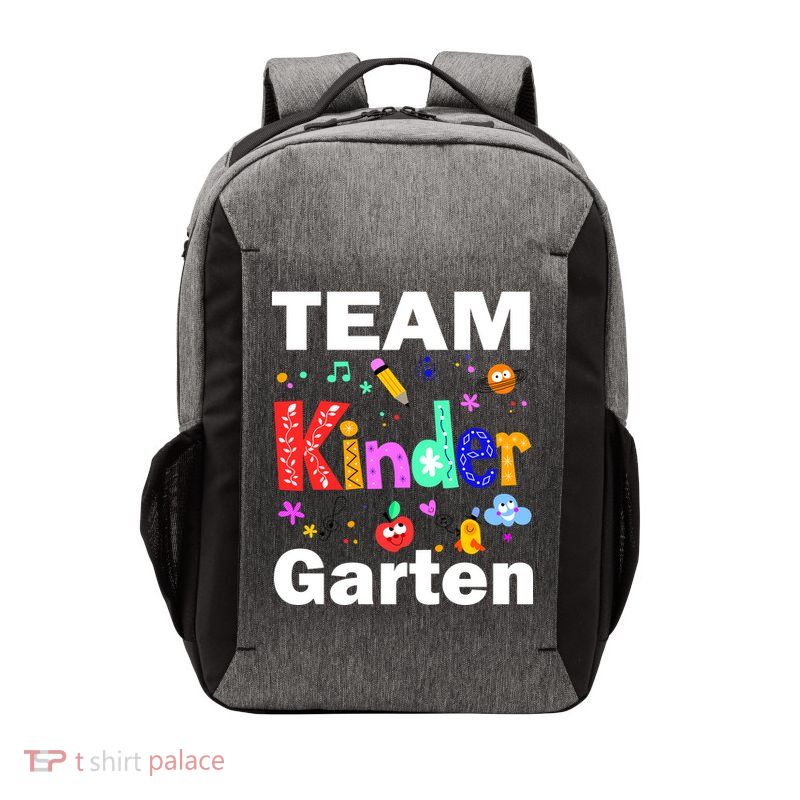 Team Kindergarten Teacher Vector Backpack