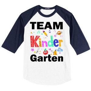 Team Kindergarten Teacher Baseball Sleeve Shirt