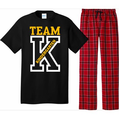 Team Kindergarten Teacher Logo Pajama Set