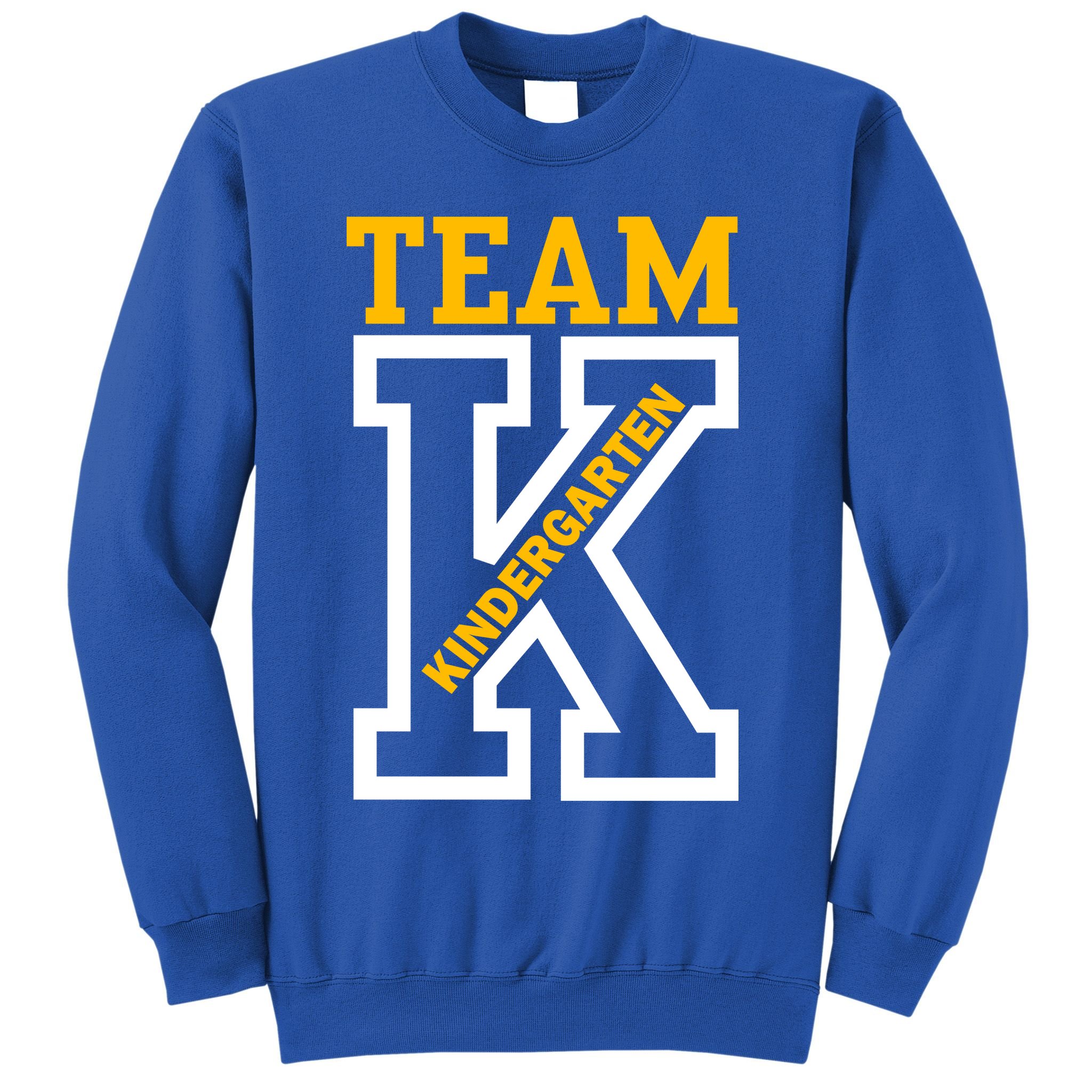 Team Kindergarten Teacher Logo Sweatshirt