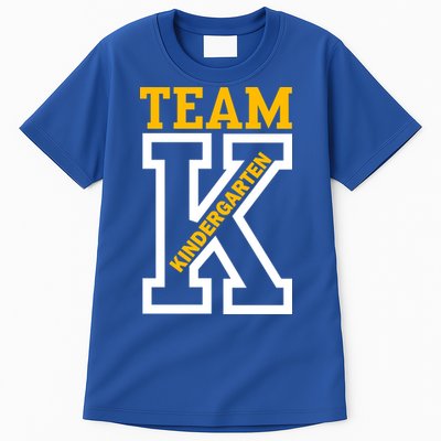 Team Kindergarten Teacher Logo Tall T-Shirt