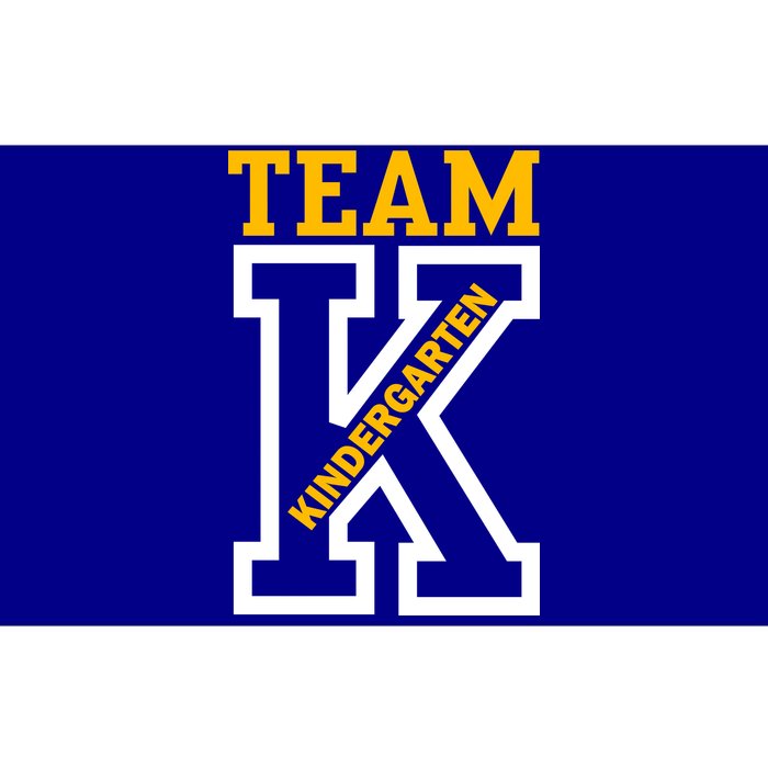 Team Kindergarten Teacher Logo Bumper Sticker