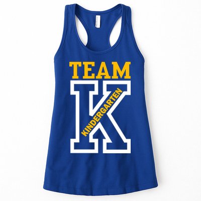 Team Kindergarten Teacher Logo Womens Tank Top