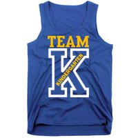 Team Kindergarten Teacher Logo Tank Top