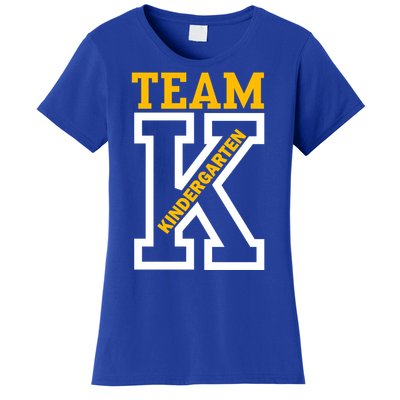 Team Kindergarten Teacher Logo Women's T-Shirt