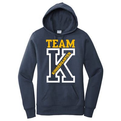 Team Kindergarten Teacher Logo Women's Pullover Hoodie