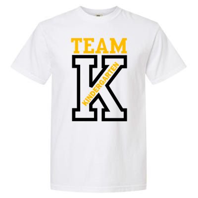 Team Kindergarten Teacher Logo Garment-Dyed Heavyweight T-Shirt