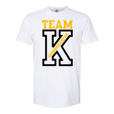 Team Kindergarten Teacher Logo Softstyle® CVC T-Shirt