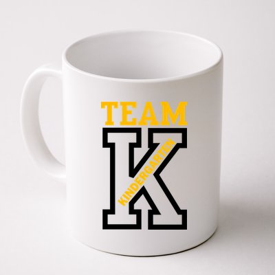 Team Kindergarten Teacher Logo Coffee Mug