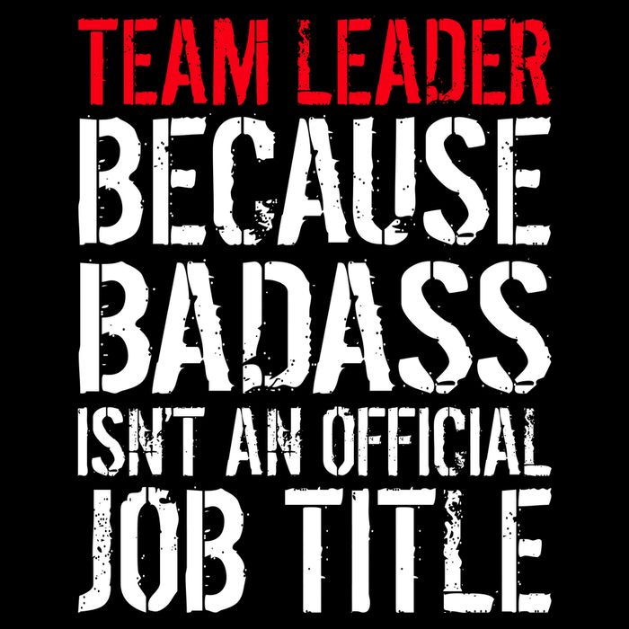 Team Leader Because Badass Isn't An Official Job Title USA-Made Doggie Bandana