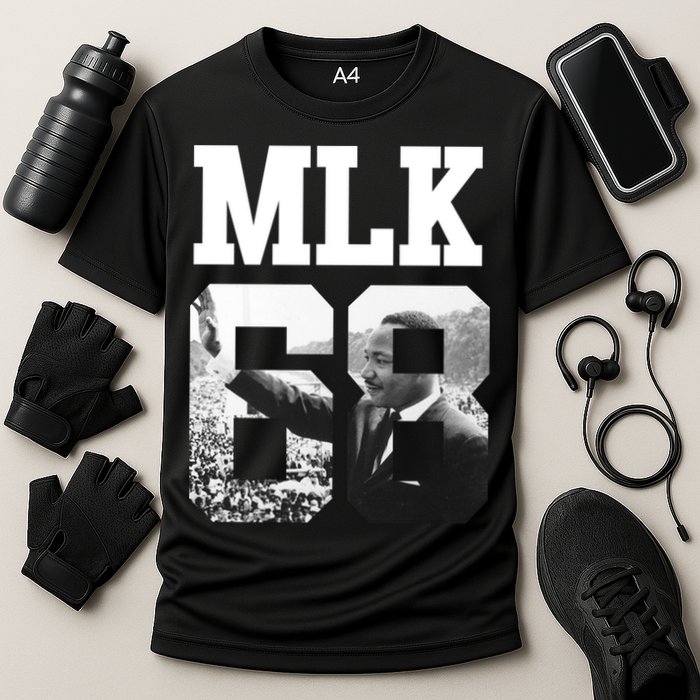 Team MLK 68 Martin Luther King Cooling Performance Crew T-Shirt