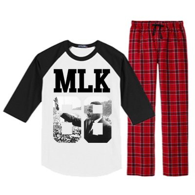 Team MLK 68 Martin Luther King Raglan Sleeve Pajama Set