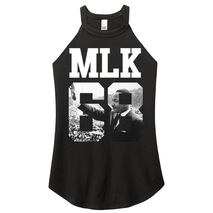 Team MLK 68 Martin Luther King Women's Perfect Tri Rocker Tank