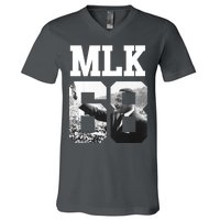 Team MLK 68 Martin Luther King V-Neck T-Shirt