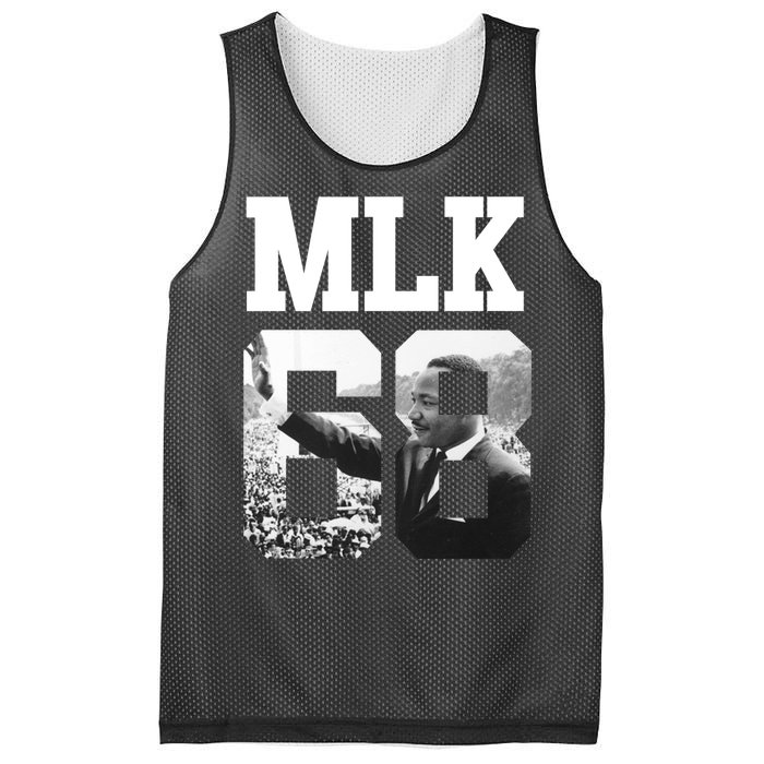 Team MLK 68 Martin Luther King Mesh Reversible Basketball Jersey Tank