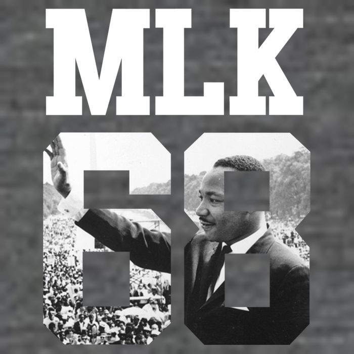 Team MLK 68 Martin Luther King Baby Bodysuit