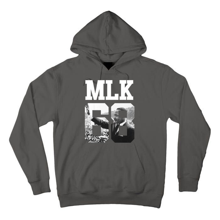 Team MLK 68 Martin Luther King Tall Hoodie