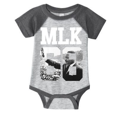Team MLK 68 Martin Luther King Infant Baby Jersey Bodysuit