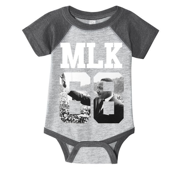 Team MLK 68 Martin Luther King Infant Baby Jersey Bodysuit