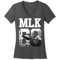 Team MLK 68 Martin Luther King Women's V-Neck T-Shirt