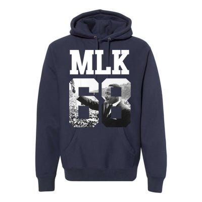 Team MLK 68 Martin Luther King Premium Hoodie