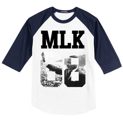 Team MLK 68 Martin Luther King Baseball Sleeve Shirt