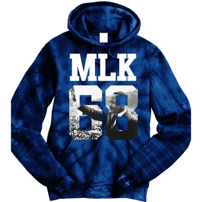 Team MLK 68 Martin Luther King Tie Dye Hoodie