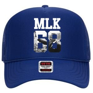 Team MLK 68 Martin Luther King High Crown Mesh Back Trucker Hat